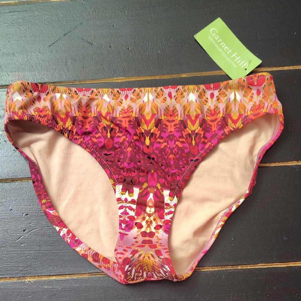 Garnet Hill WOMEN'S SWIMWEAR COLLECTION BIKINI BOTTOM